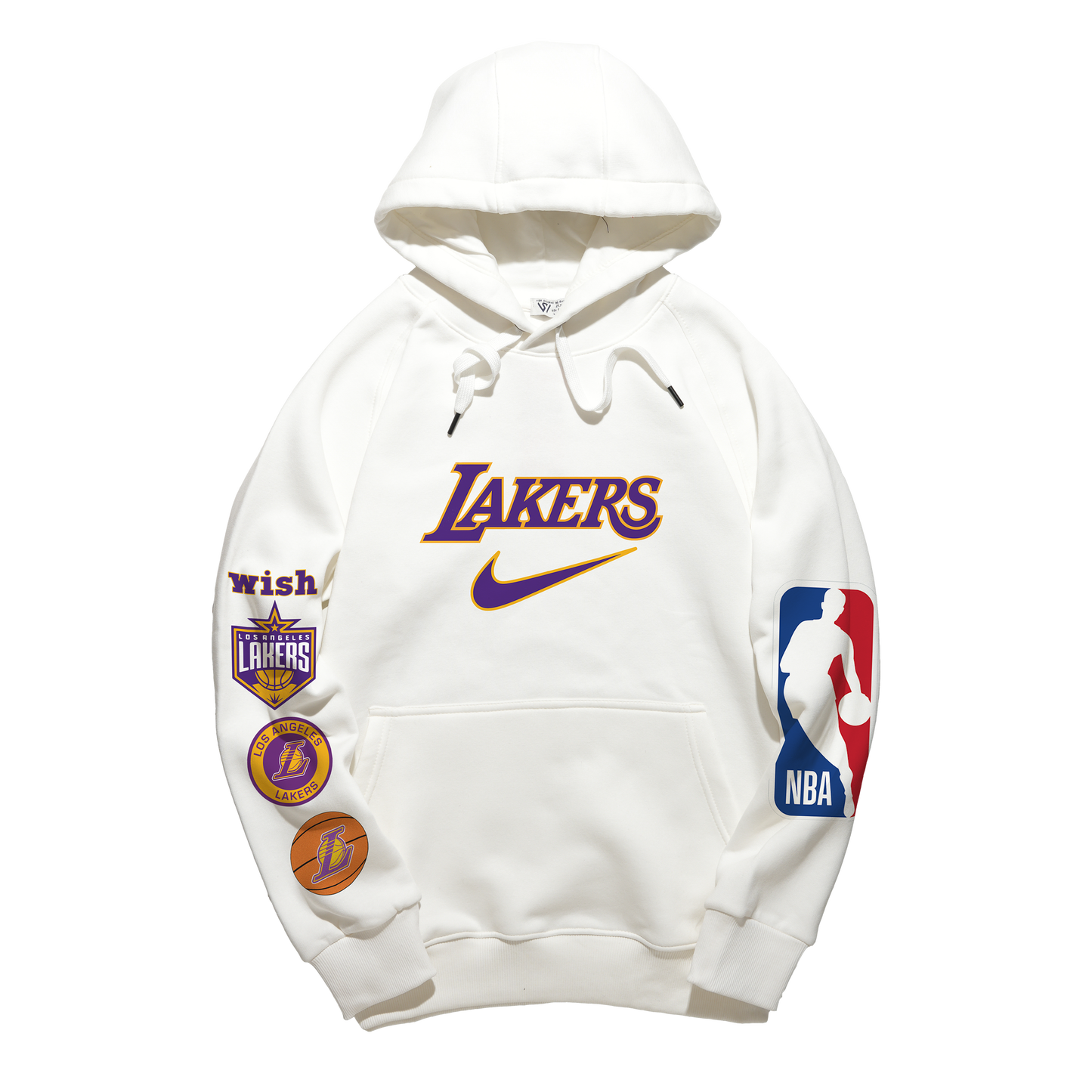 Los Angeles Lakers Hoodie Sleeve - printed